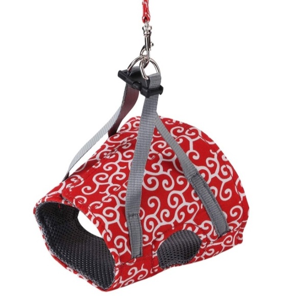 L2MY  Wear Resistant Anti-Rust Breathable Mesh Pet Vest and Matching Leash - Picture 3 of 9